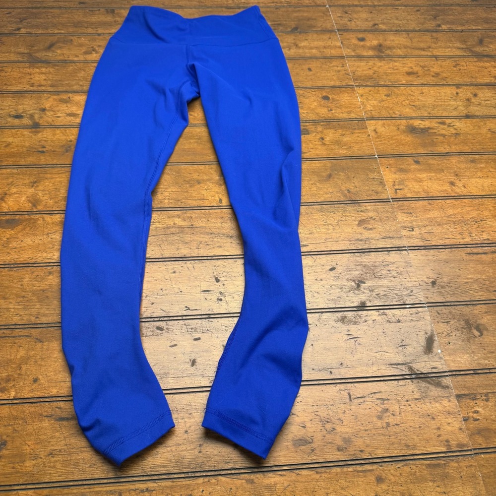 Yogalicious Blue‎ Athletic Leggings Workout Gym Athleisure Size S